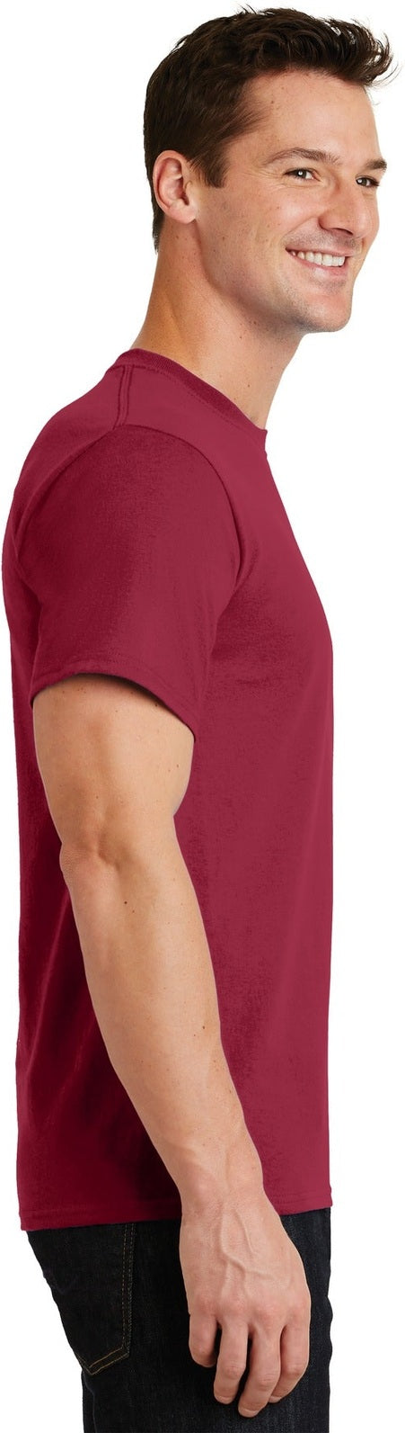 Rich Red Port & Co Essential Tee. PC61