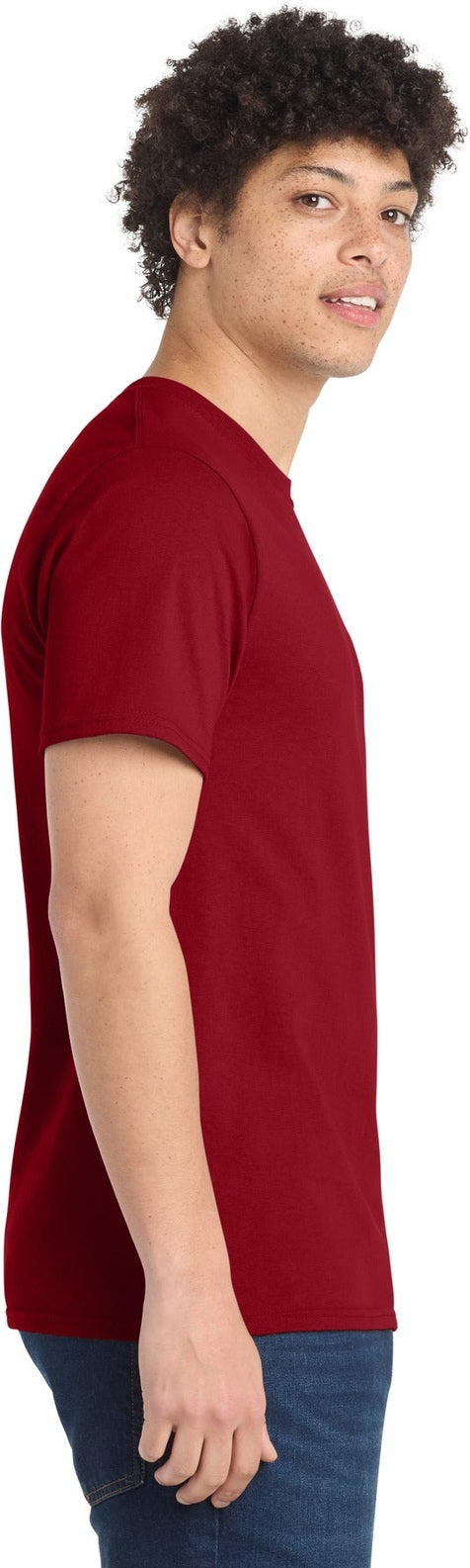 Rich Red Port & Co Essential Tee. PC61