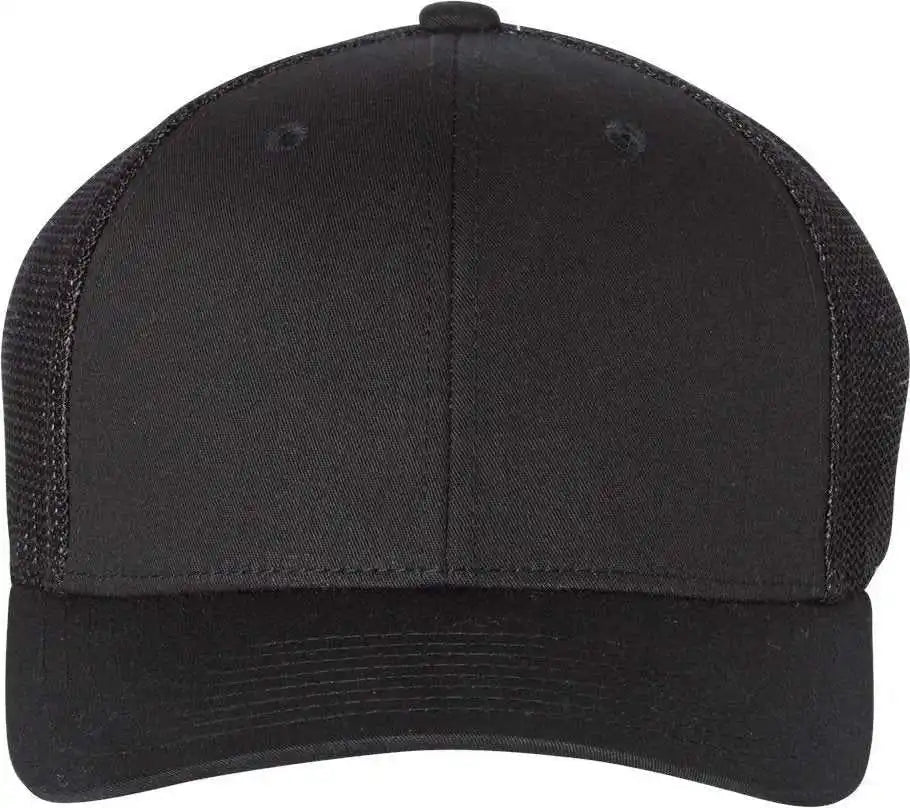Richardson 110 Fitted Trucker with r Flex Caps Black