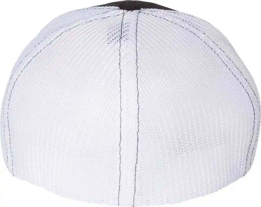 Richardson 110 Fitted Trucker with r Flex Caps Black White