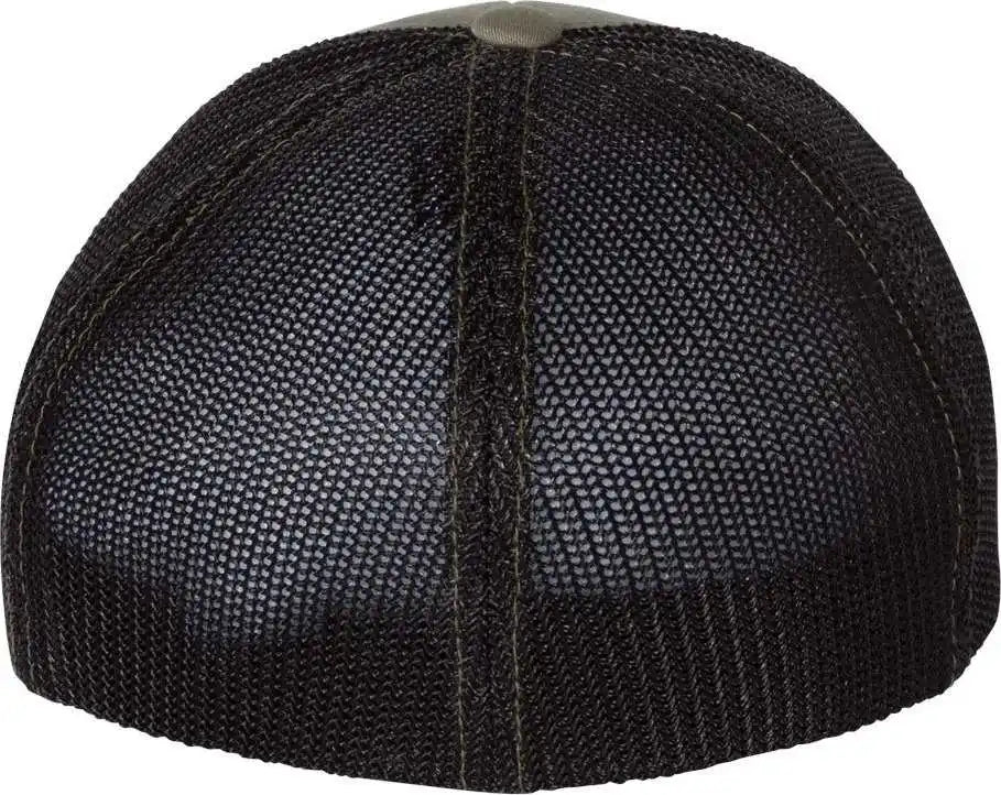 Richardson 110 Fitted Trucker with r Flex Caps Loden Black