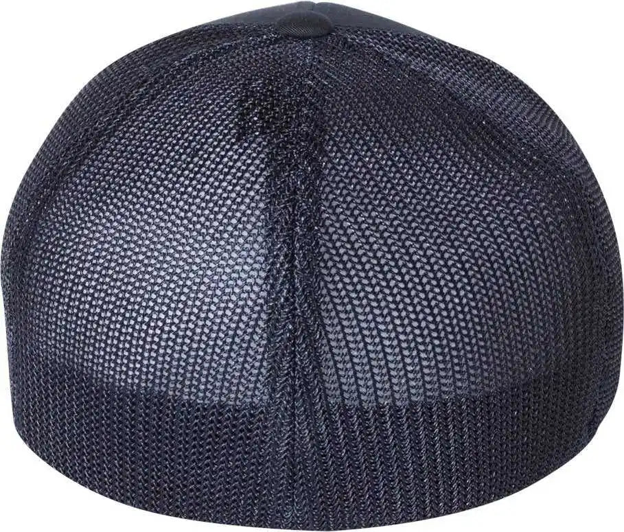 Richardson 110 Fitted Trucker with R-flex Caps - Navy