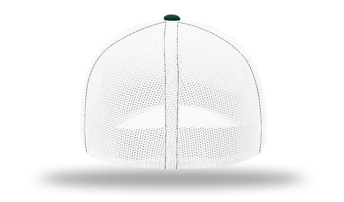 Richardson 110 R-flex Trucker Cap - Dark Green White