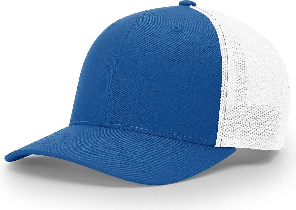 Richardson 110 R-flex Trucker Cap - Royal White - Lg-xl