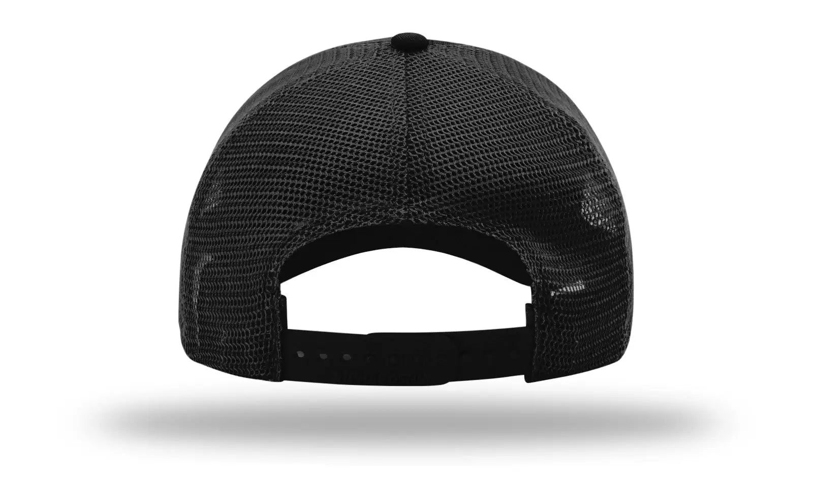 Richardson 111 Garment Washed Trucker Cap - Black