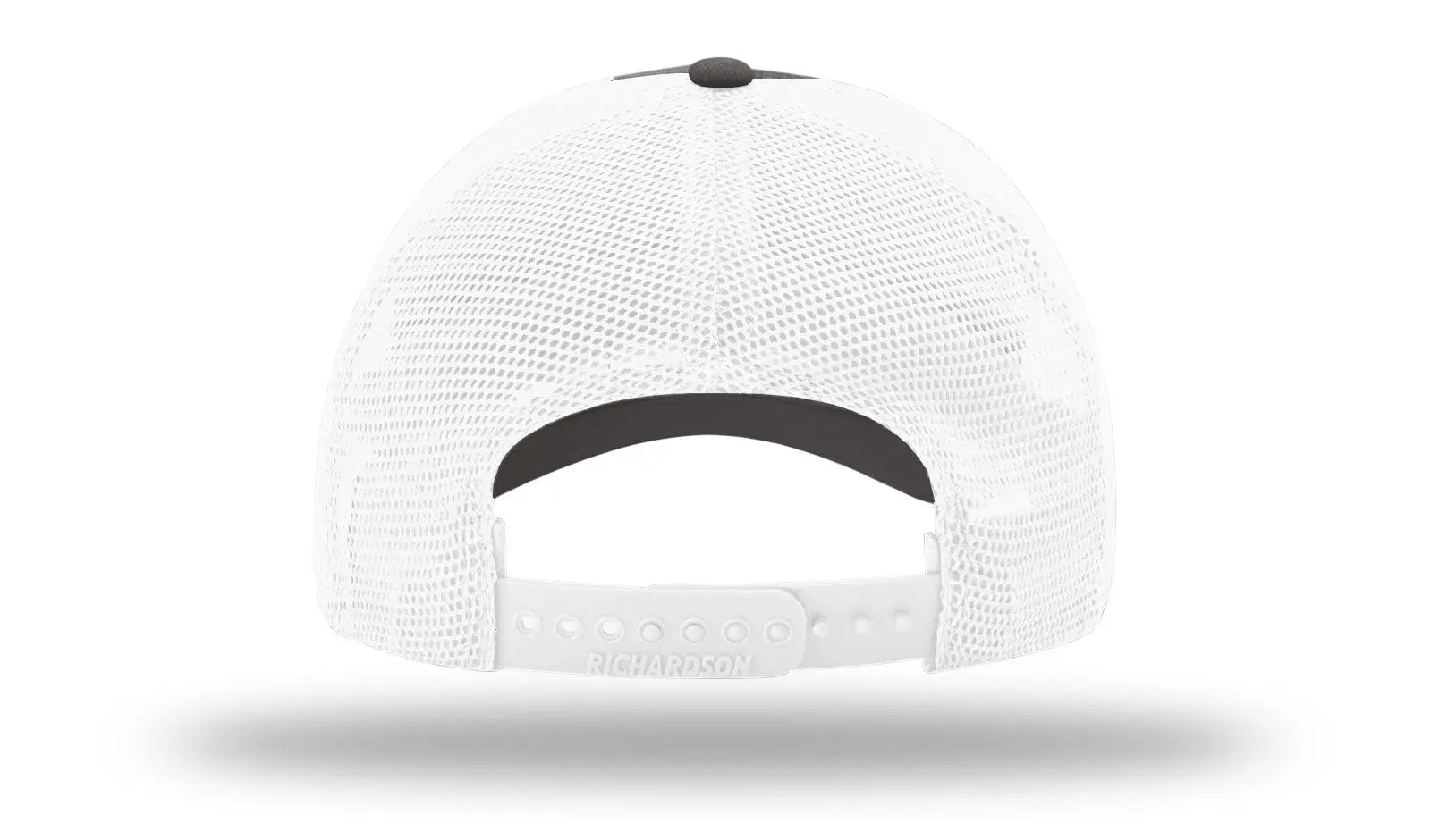 Richardson 111 Garment Washed Trucker Cap - Charcoal White