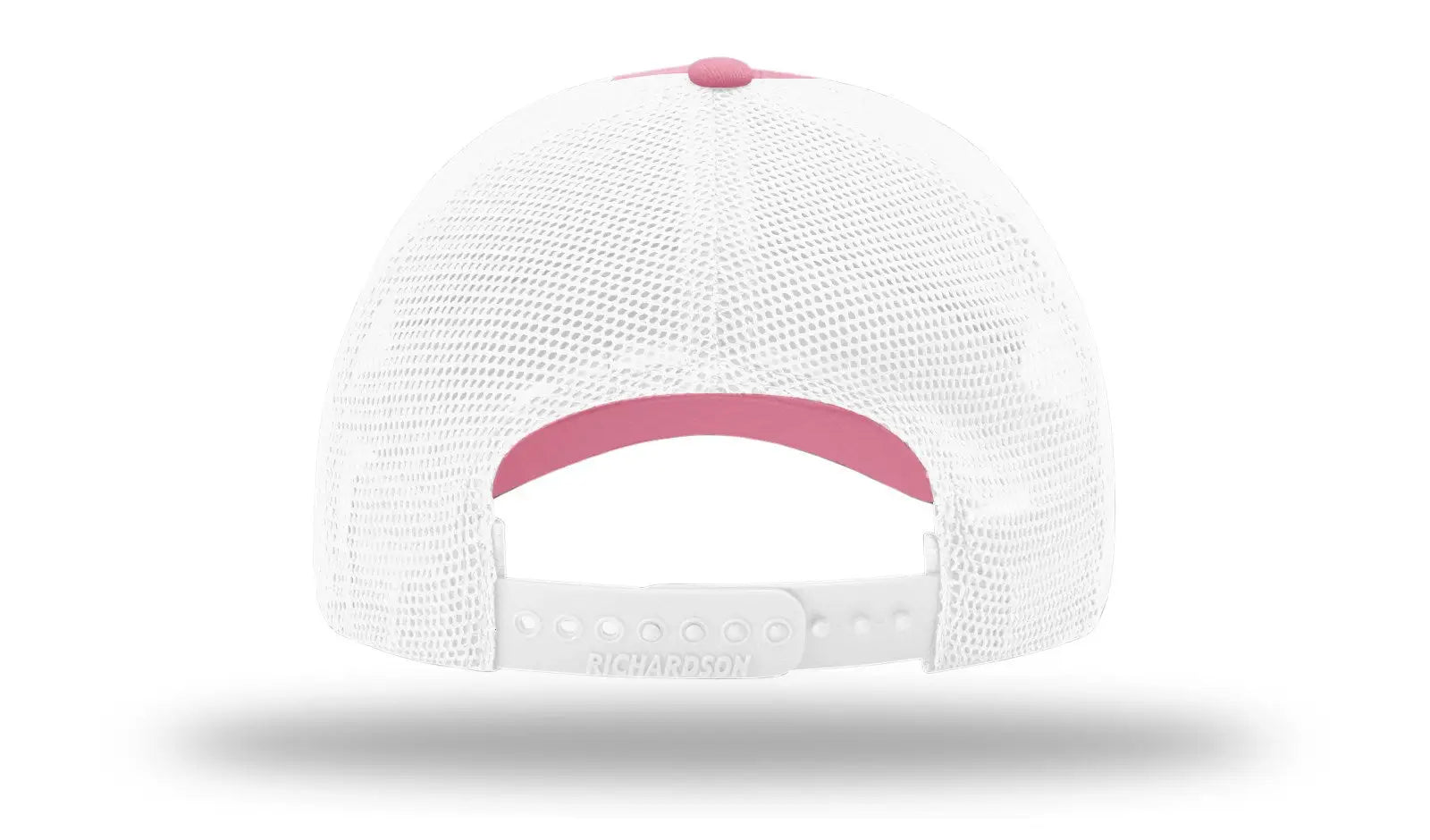 Richardson 111 Garment Washed Trucker Cap - Pink White