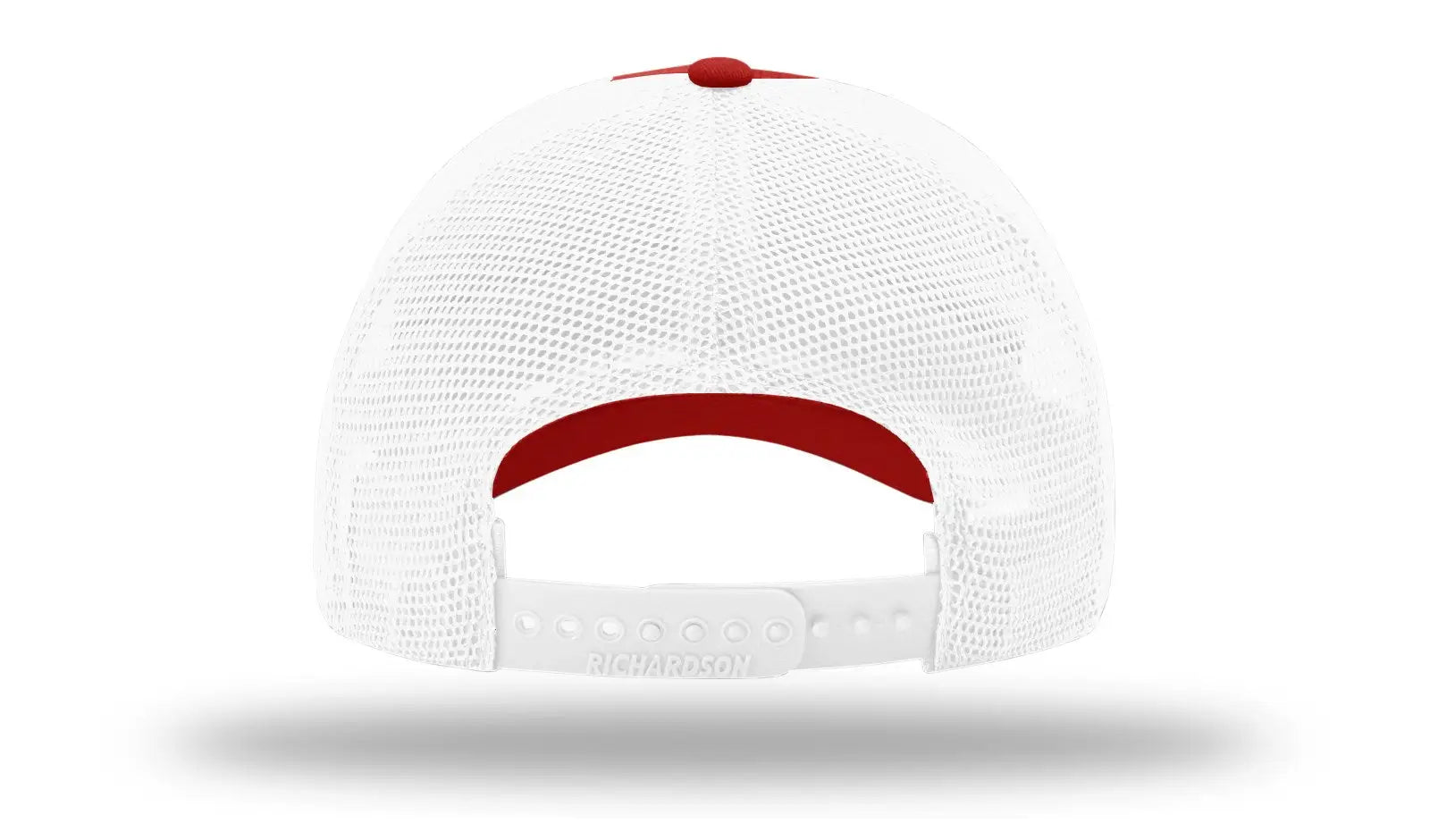 Richardson 111 Garment Washed Trucker Cap - Red White
