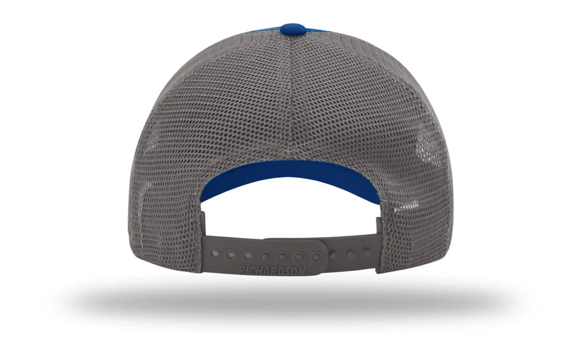 Richardson 111 Garment Washed Trucker Cap - Royal Charcoal - Dark Gray / Osfm