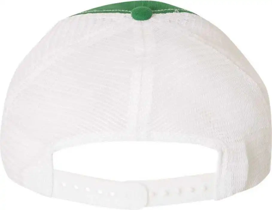Richardson 111 Garment Washed Trucker Caps Kelly White / Osfm
