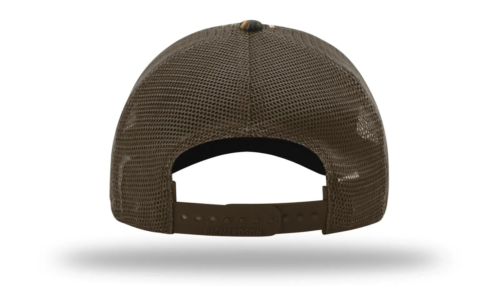 Richardson 111p Garment Washed Printed Trucker Cap - Mossy Oak Brown - Osfm