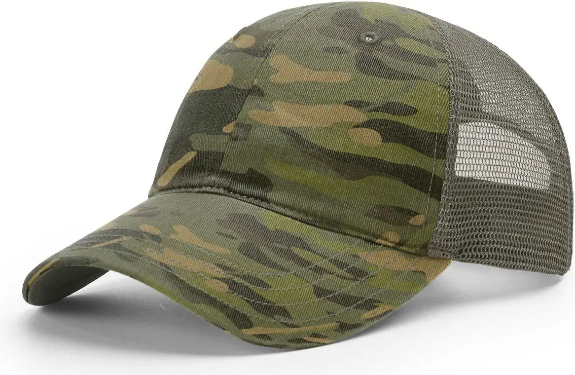 Richardson 111pt Relaxed Tactical Multicam Cap - Tropic Loden - Osfm