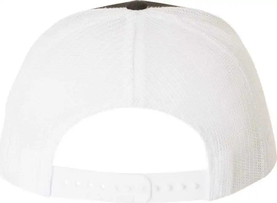 Richardson 112 Snapback Trucker Caps Black White