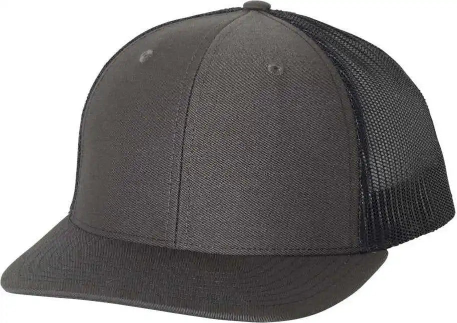 Richardson 112 Snapback Trucker Caps - Charcoal Navy - Dark Gray / Osfm