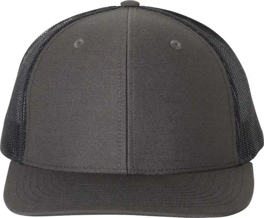Richardson 112 Snapback Trucker Caps - Charcoal Navy - Dark Gray / Osfm