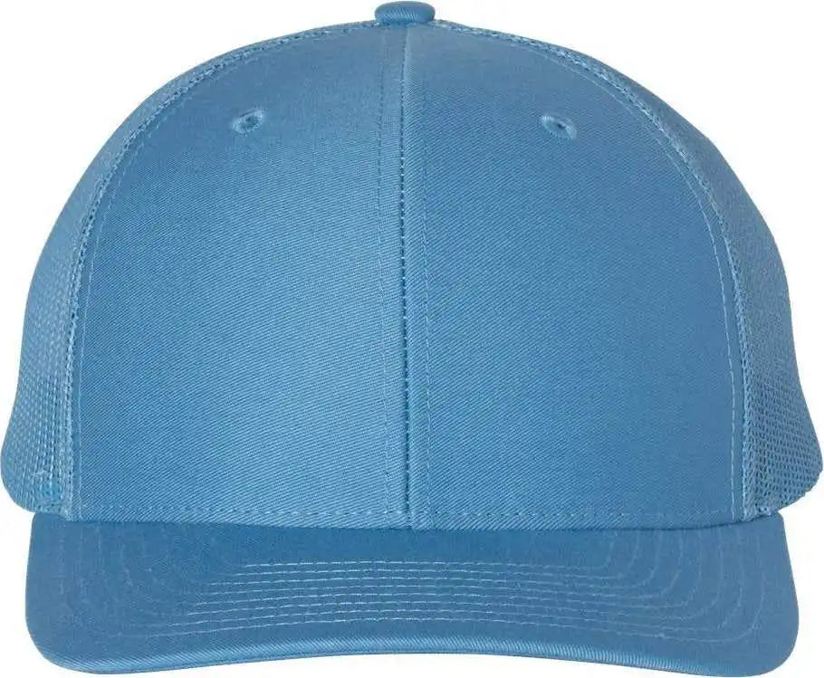 Richardson 112 Snapback Trucker Caps - Columbia Blue - Osfm