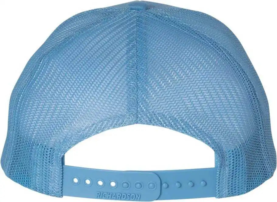 Richardson 112 Snapback Trucker Caps - Columbia Blue - Osfm