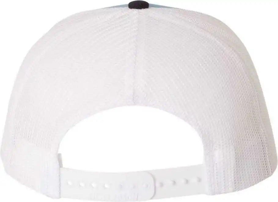 Richardson 112 Snapback Trucker Caps Columbia Blue White Navy / Osfm