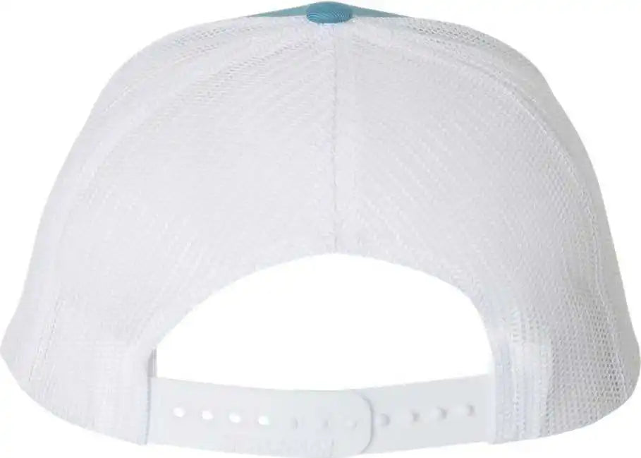 Richardson 112 Snapback Trucker Caps Columbia Blue White / Osfm