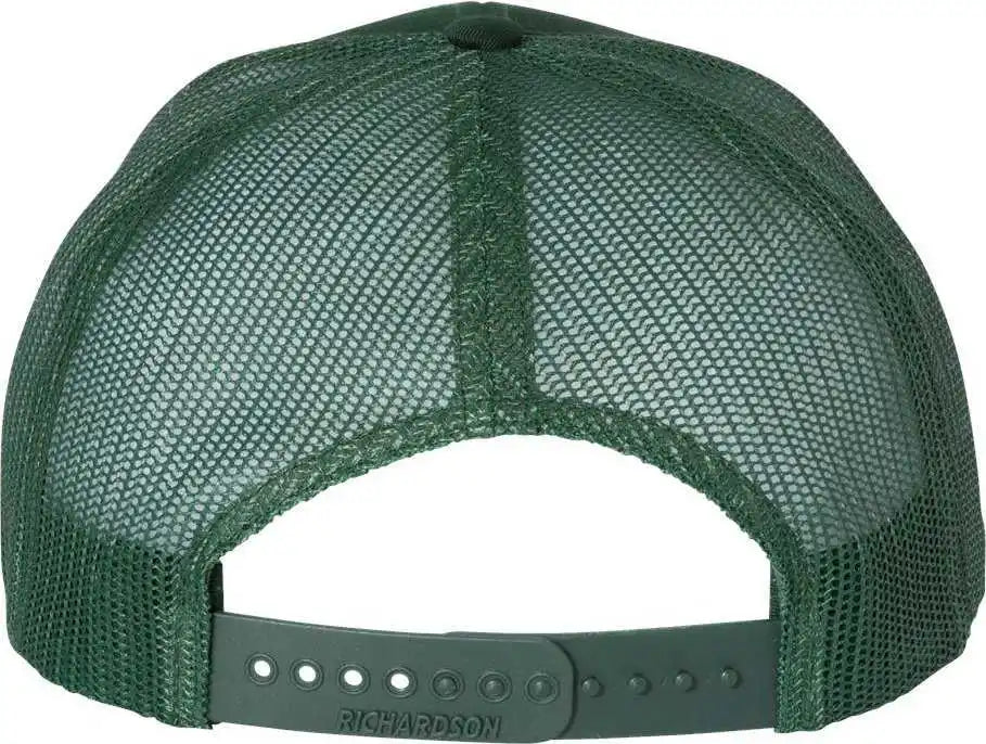 Richardson 112 Snapback Trucker Caps Dark Green
