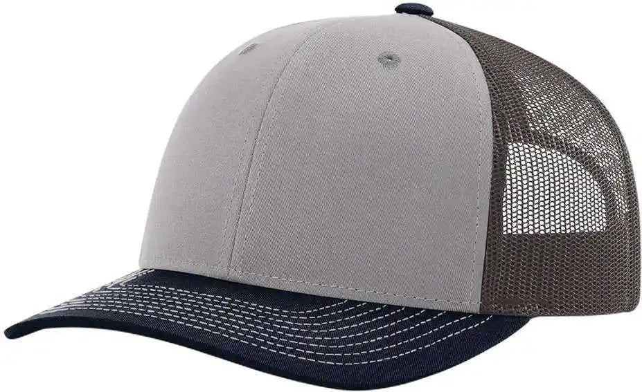 Richardson 112 Snapback Trucker Caps Gray Charcoal Navy Dark / Osfm