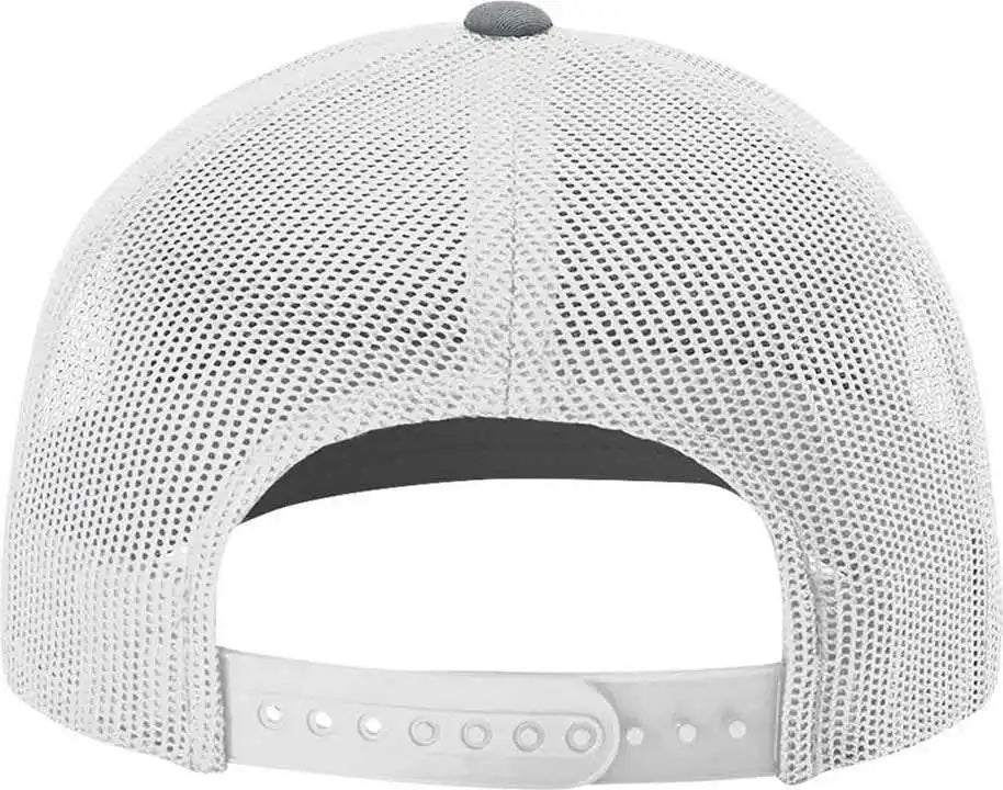Richardson 112 Snapback Trucker Caps - Heather Gray Light - Osfm