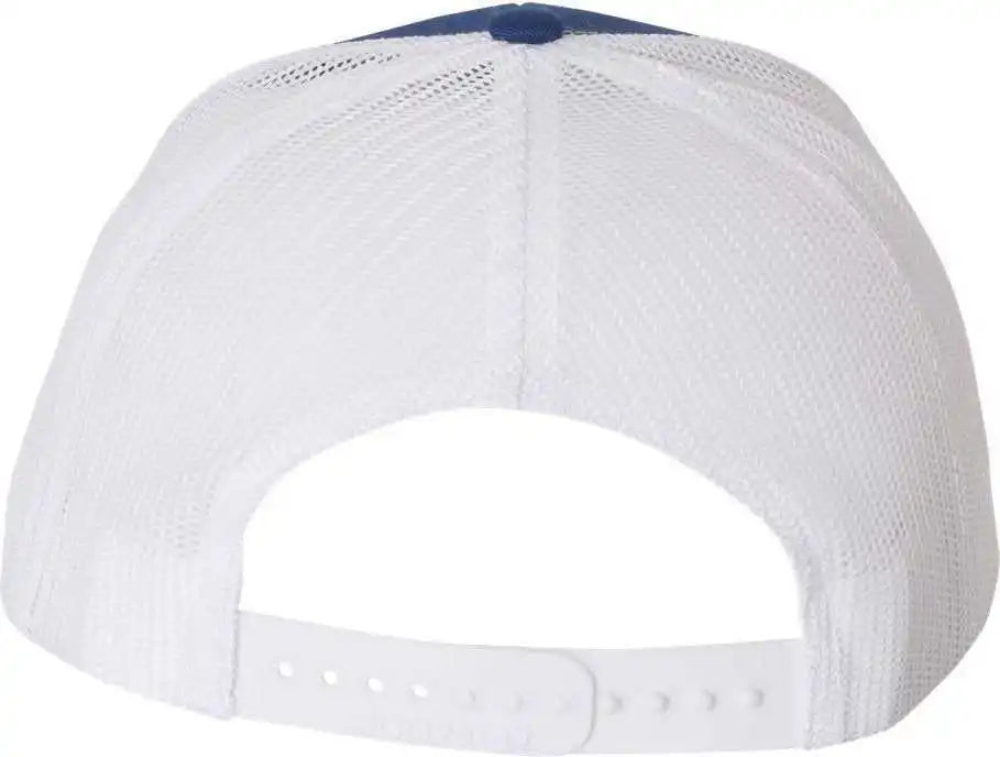 Richardson 112 Snapback Trucker Caps - Royal White - Osfm