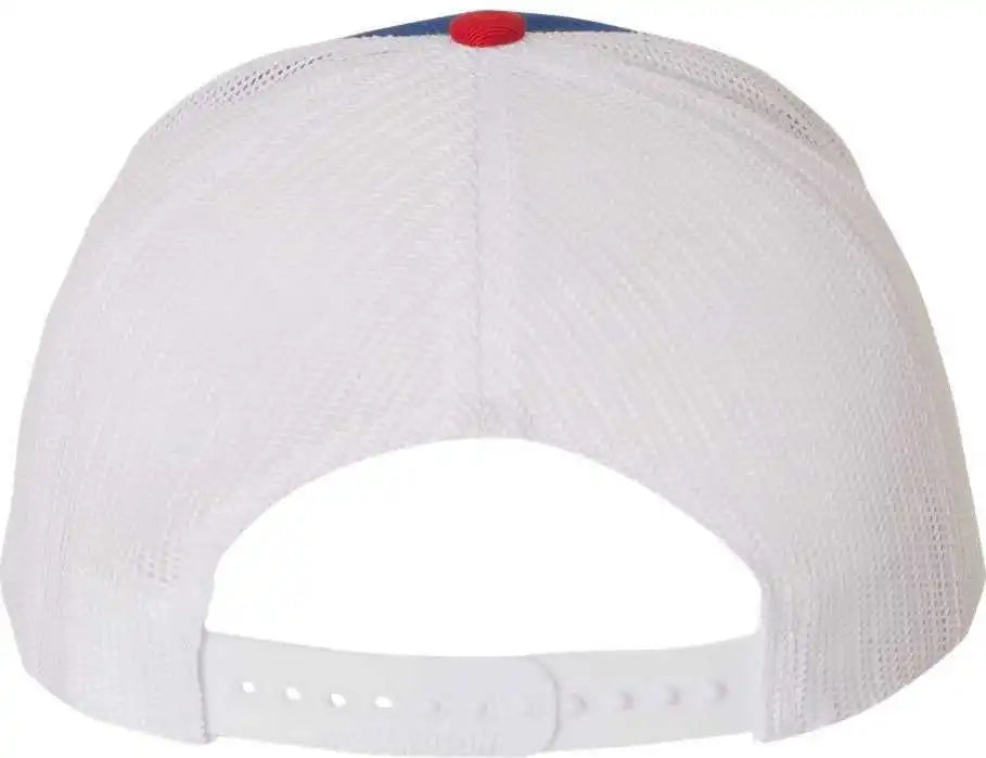 Richardson 112 Snapback Trucker Caps Royal White Red / Osfm