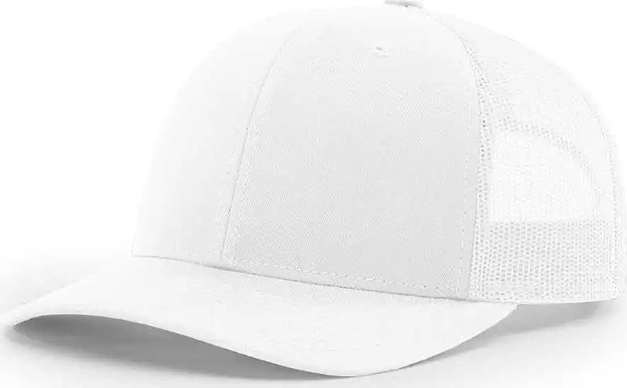 Richardson 112 Snapback Trucker Caps White / Osfm