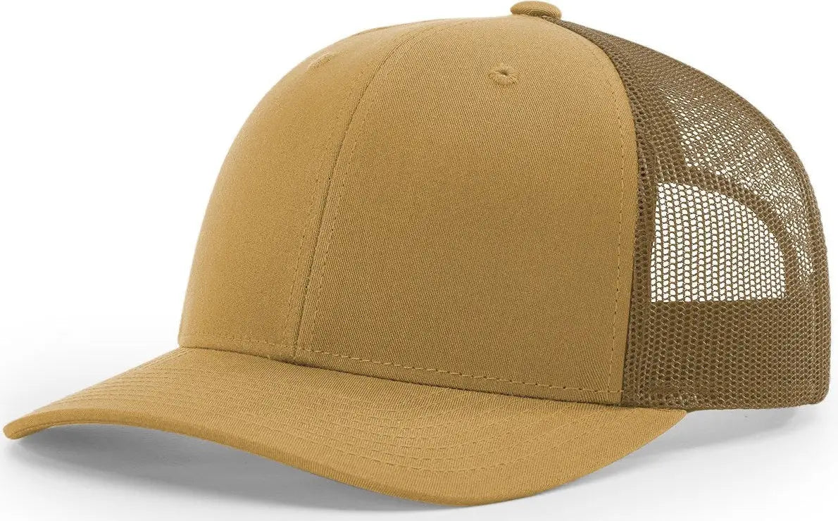 Richardson 112 Trucker Cap - Amber Gold - Tan / Md-lg