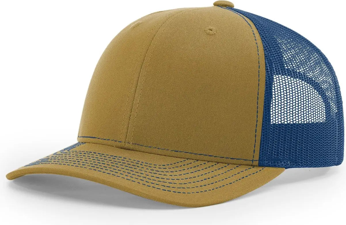 Richardson 112 Trucker Cap - Biscuit True Blue