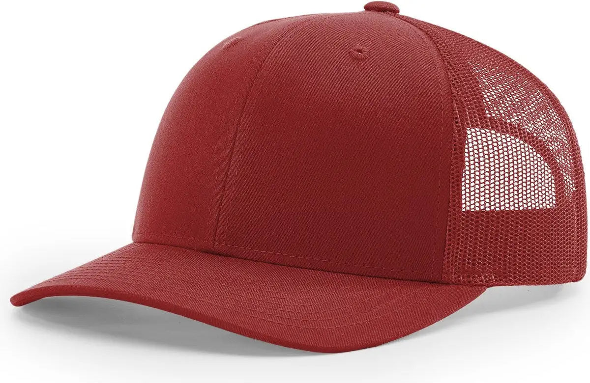Richardson 112 Trucker Cap - Cardinal