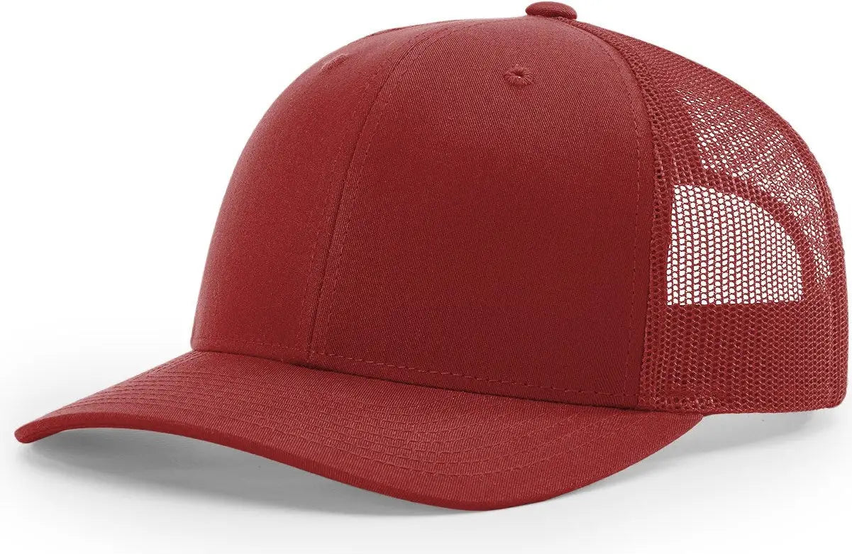 Richardson 112 Trucker Cap - Cardinal