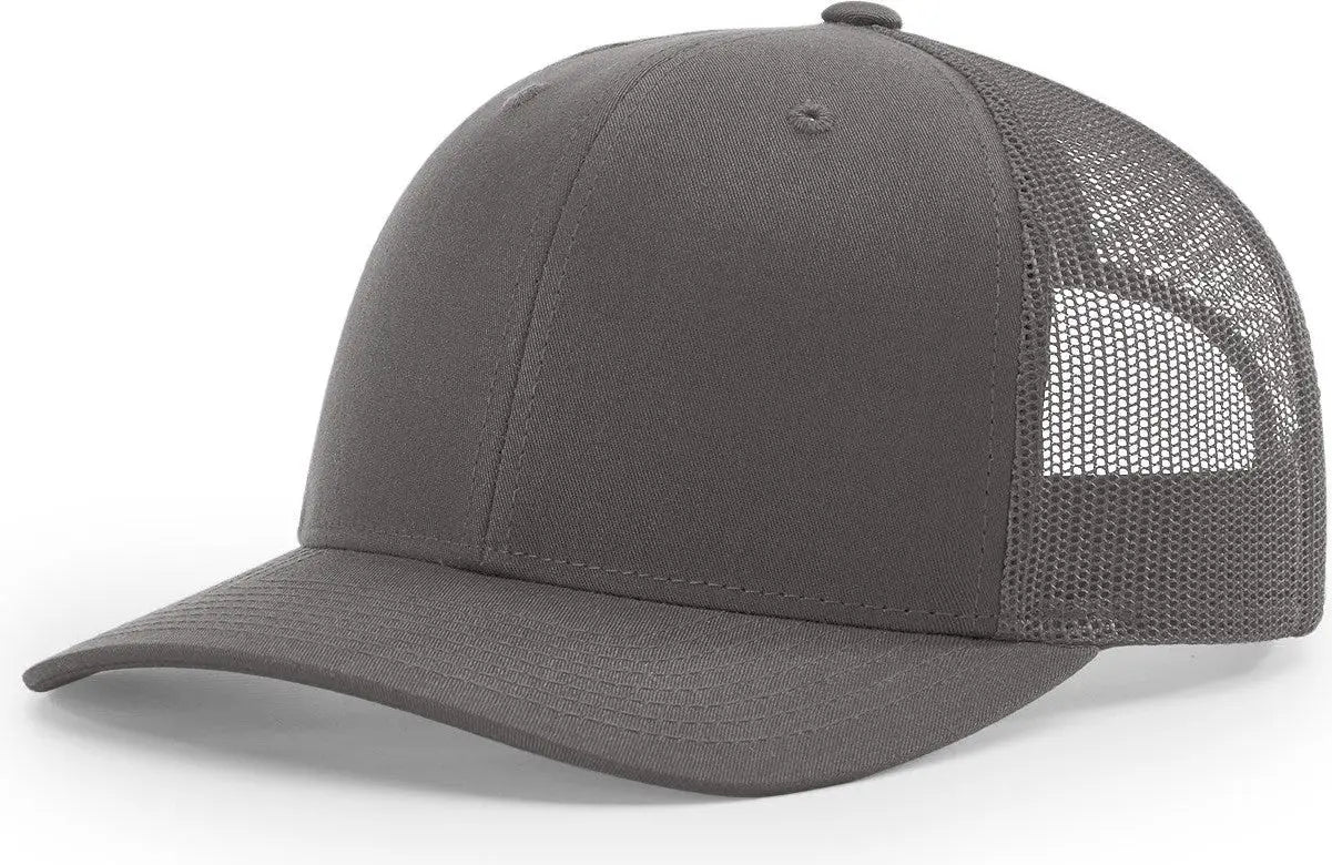 Richardson 112 Trucker Cap - Charcoal - Dark Gray / Md-lg