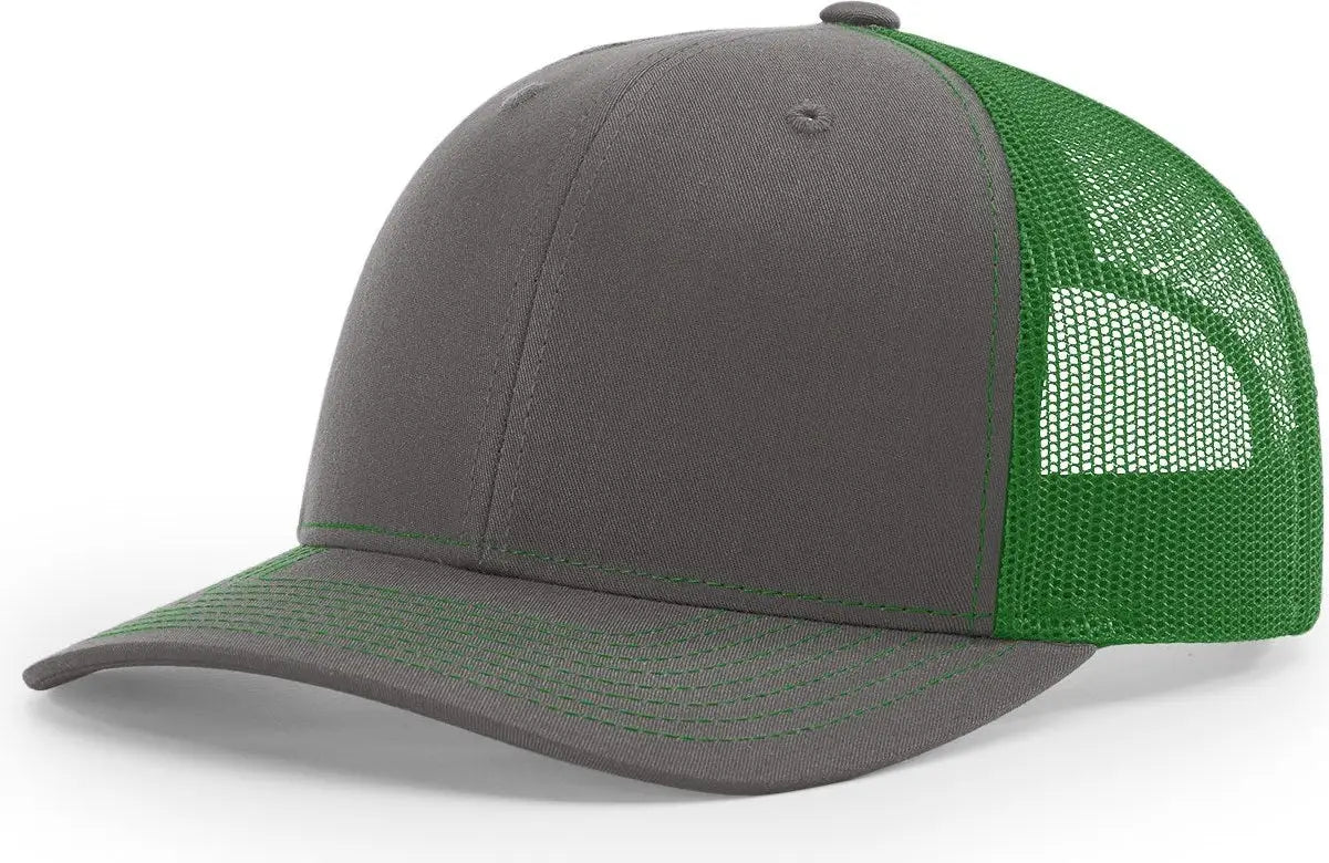 Richardson 112 Trucker Cap - Charcoal Kelly