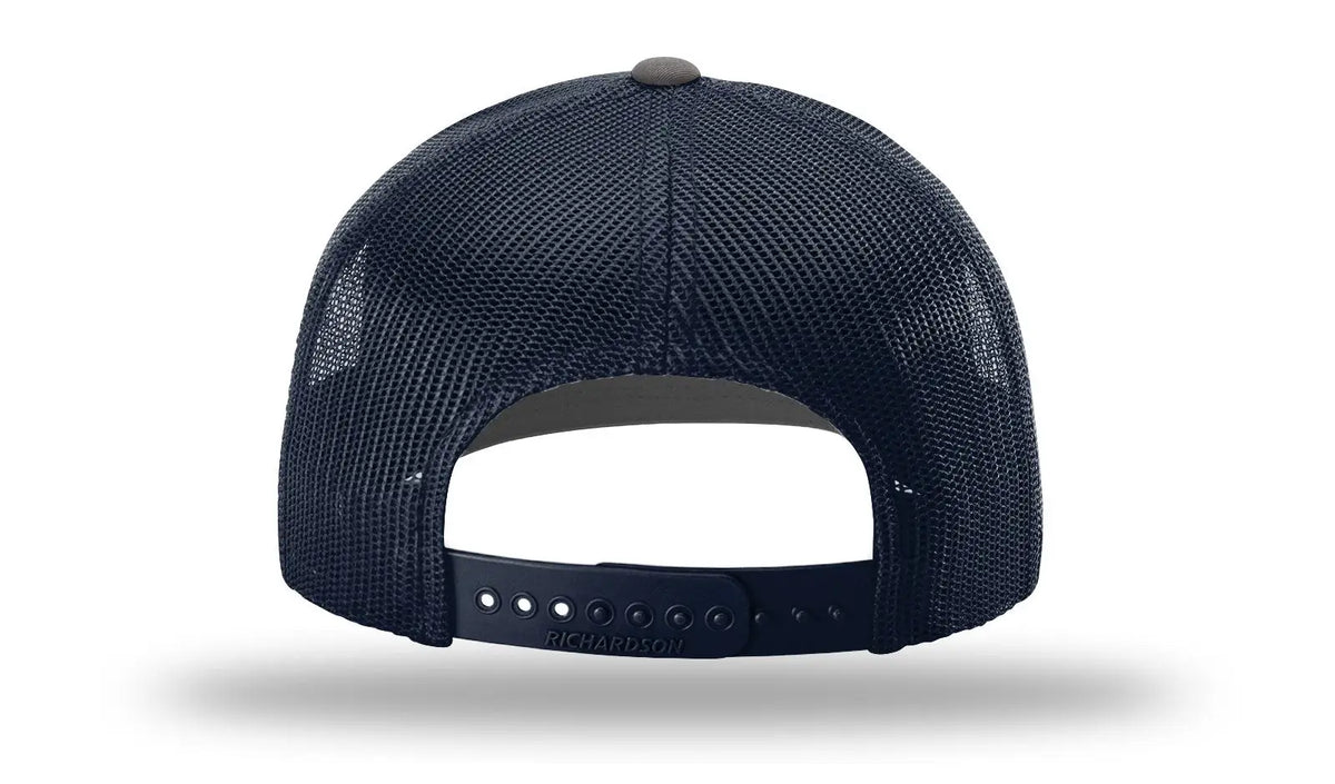 Richardson 112 Trucker Cap - Charcoal Navy - Dark Gray / Md-lg