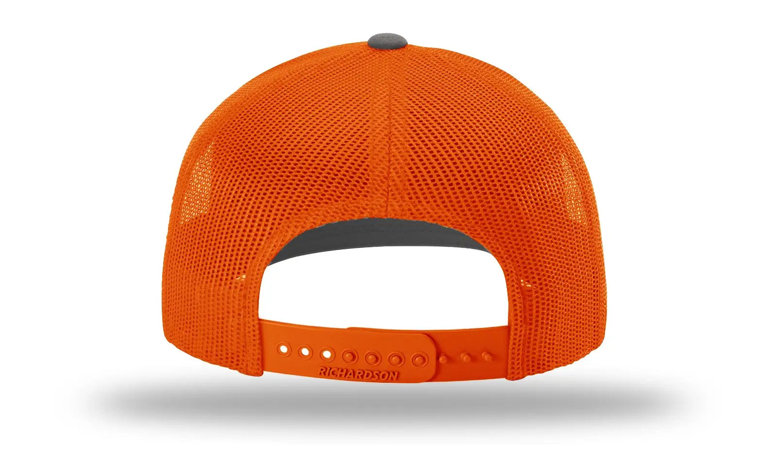 Richardson 112 Trucker Cap - Charcoal Orange