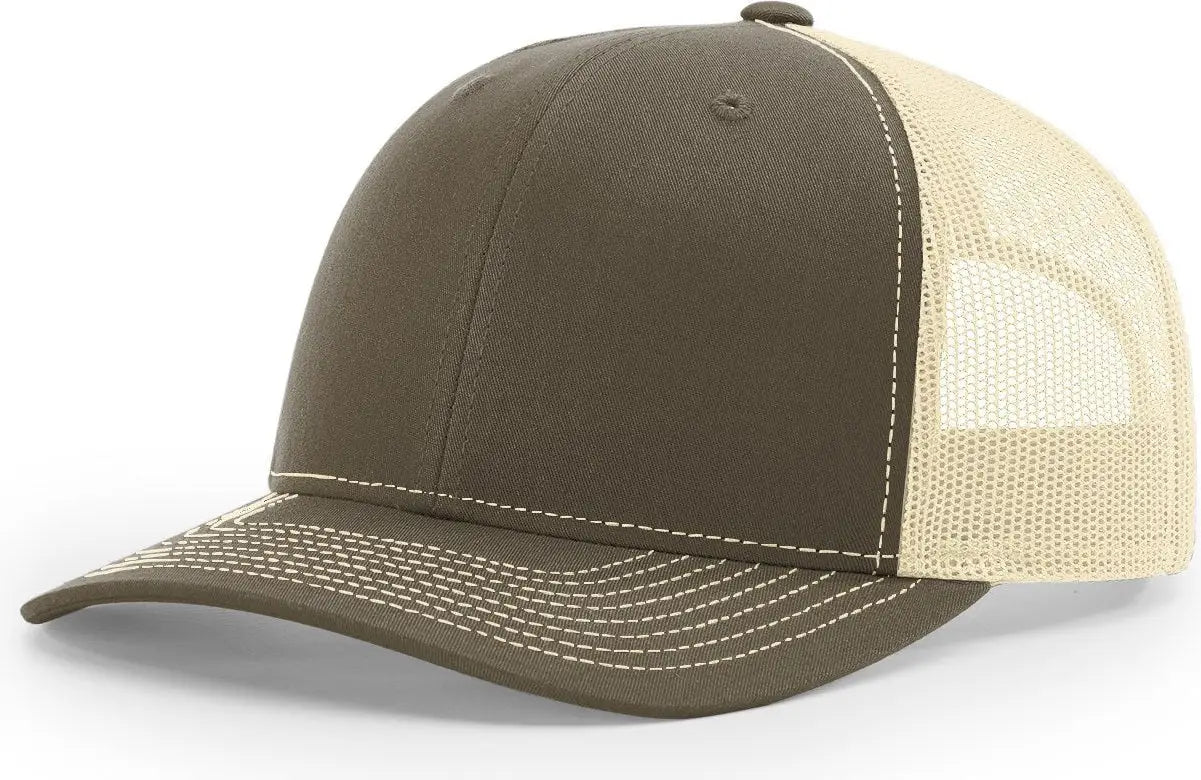 Richardson 112 Trucker Cap - Chocolate Chip Birch
