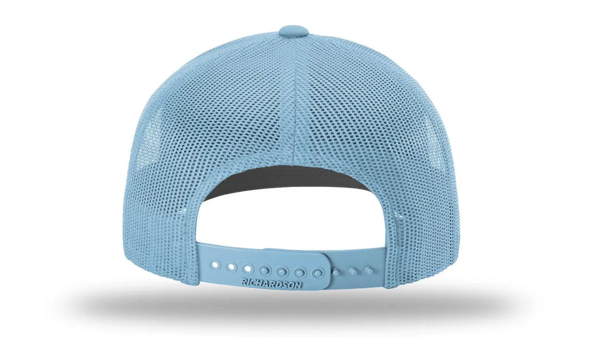 Richardson 112 Trucker Cap - Columbia Blue - Md-lg