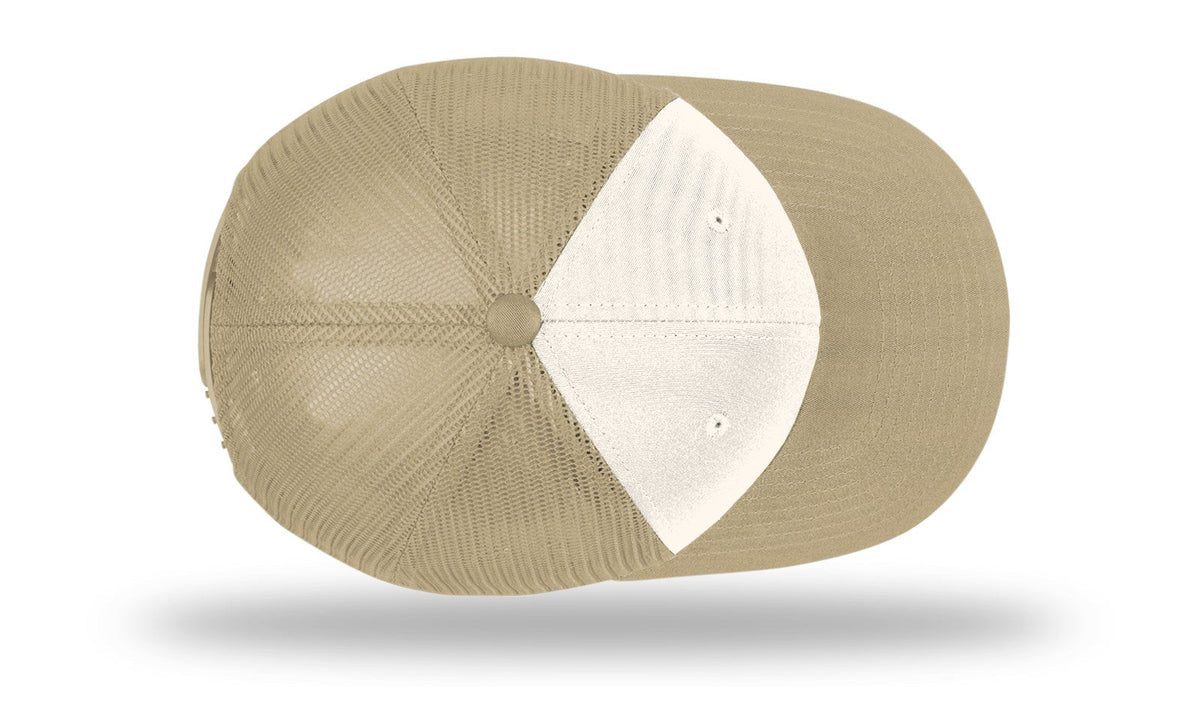 Richardson 112 Trucker Cap - Cream Khaki