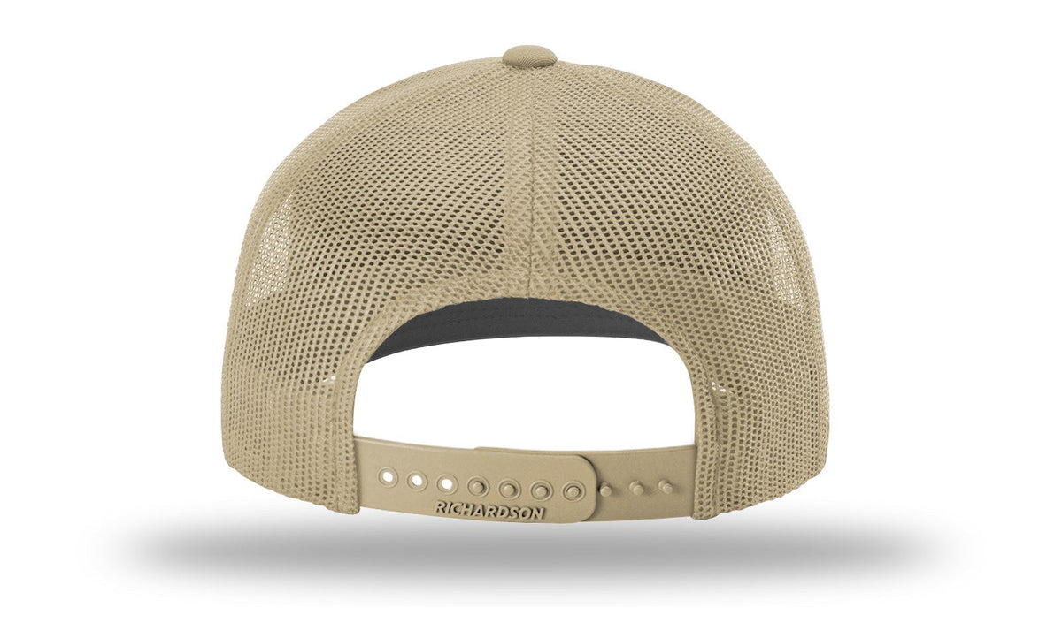 Richardson 112 Trucker Cap - Cream Khaki