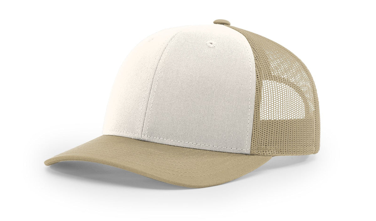 Richardson 112 Trucker Cap - Cream Khaki