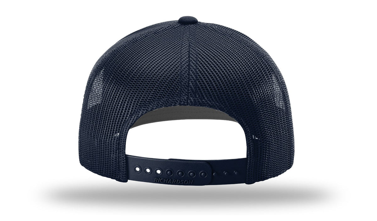 Richardson 112 Trucker Cap - Cream Navy