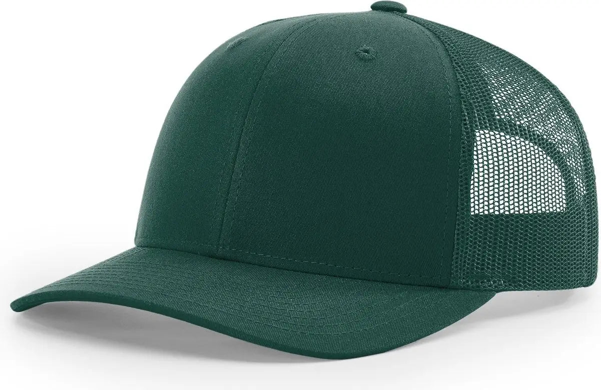 Richardson 112 Trucker Cap - Dark Green