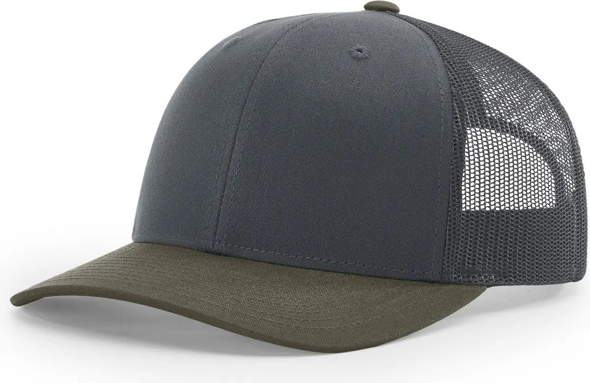 Richardson 112 Trucker Cap - Gunmetal Chocolate Chip