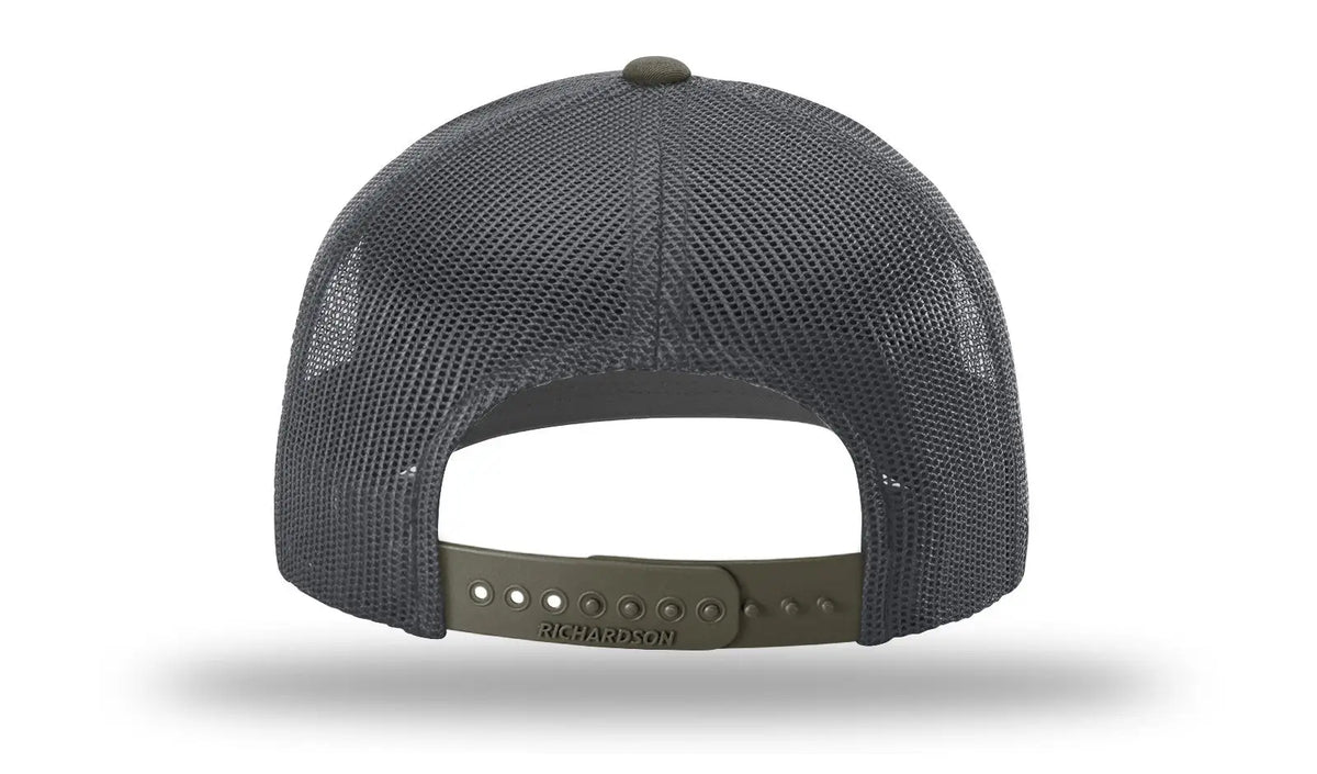 Richardson 112 Trucker Cap - Gunmetal Chocolate Chip - Md-lg