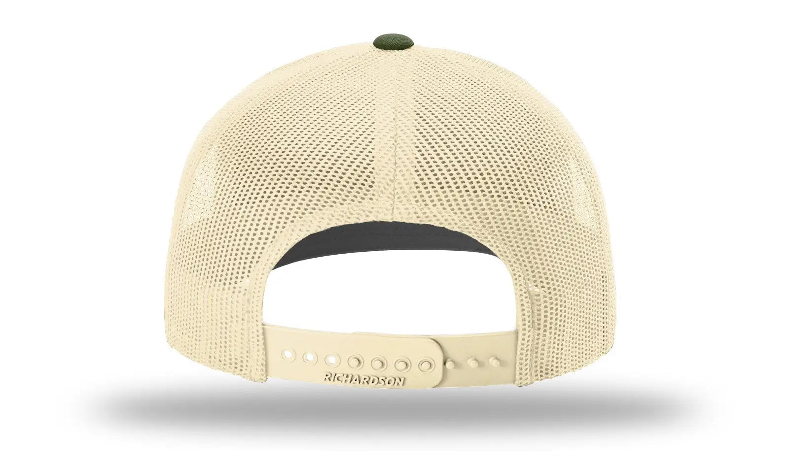 Richardson 112 Trucker Cap - Heather Gray Birch Army Olive