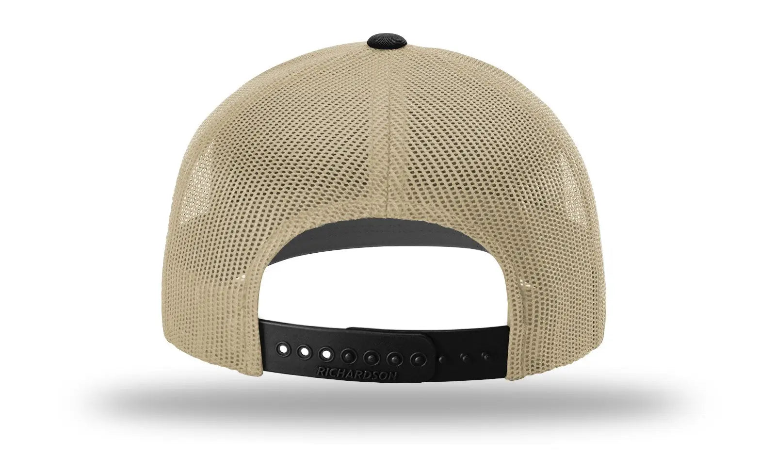 Richardson 112 Trucker Cap - Khaki Black