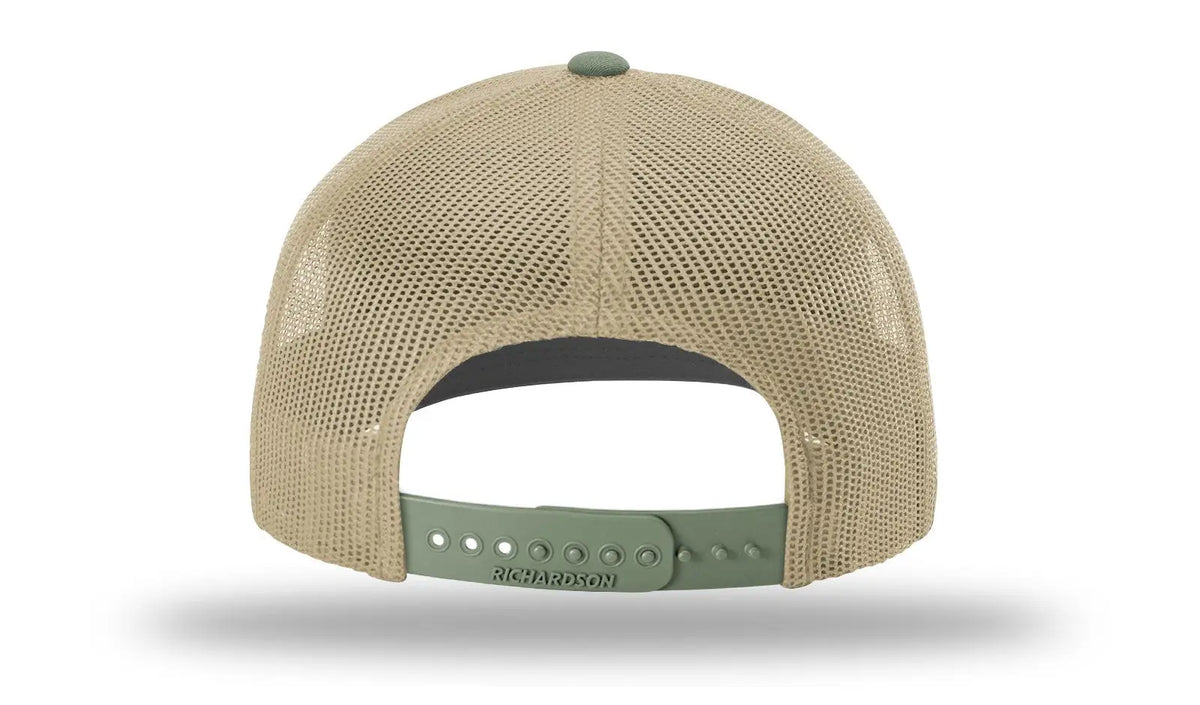 Richardson 112 Trucker Cap - Khaki Loden - Md-lg