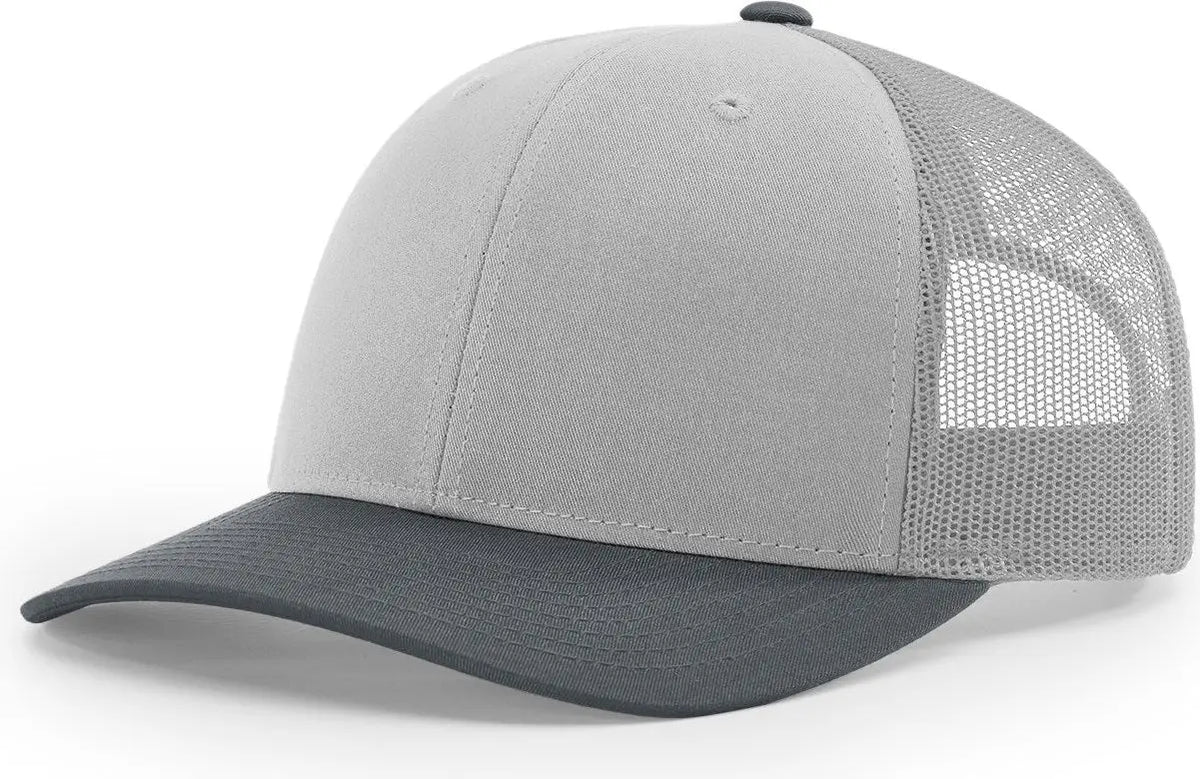 Richardson 112 Trucker Cap - Light Gray Gunmetal - Md-lg